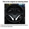 Hand Sew Car Steering Wheel Cover For Mitsubishi Pajero 2008 -2011 V73 2011 L200