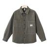 Baumwolle Neues Werkzeughemd Herren Frühling und Herbst Normales Mantelhemd Lockere Langarm Herbst und Winter Strickjacke