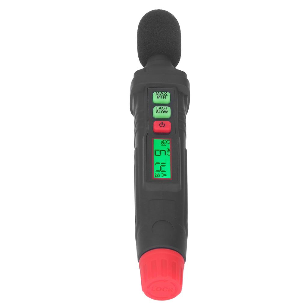 Sound Level Meter Decibel Noise Detection Mini Portable 30dB 130dB with Backlit Display HT64