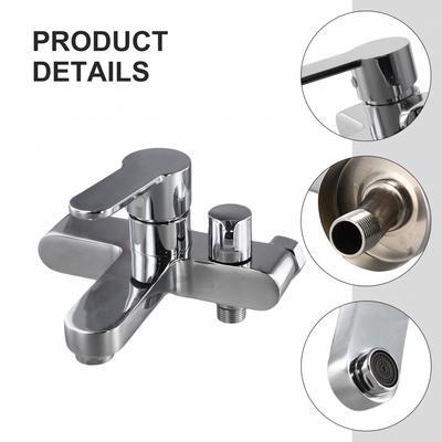 Brass Shower Faucet Decorative Covers Easy Installation