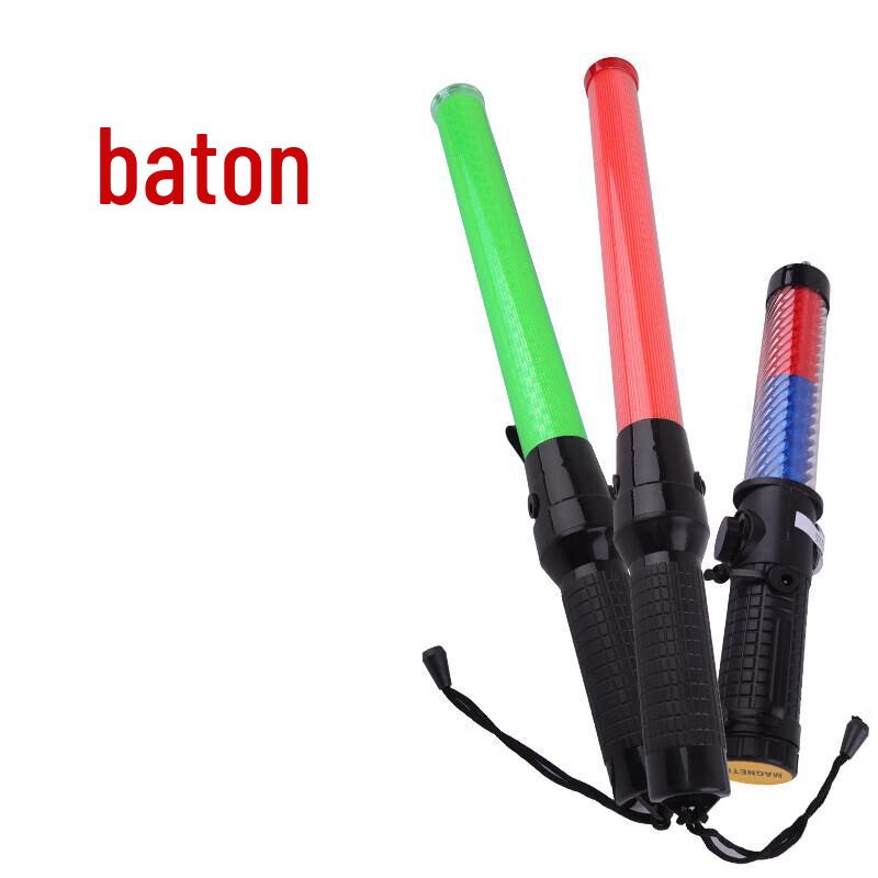 Rechargeable LED Safety Officer Command Baton
