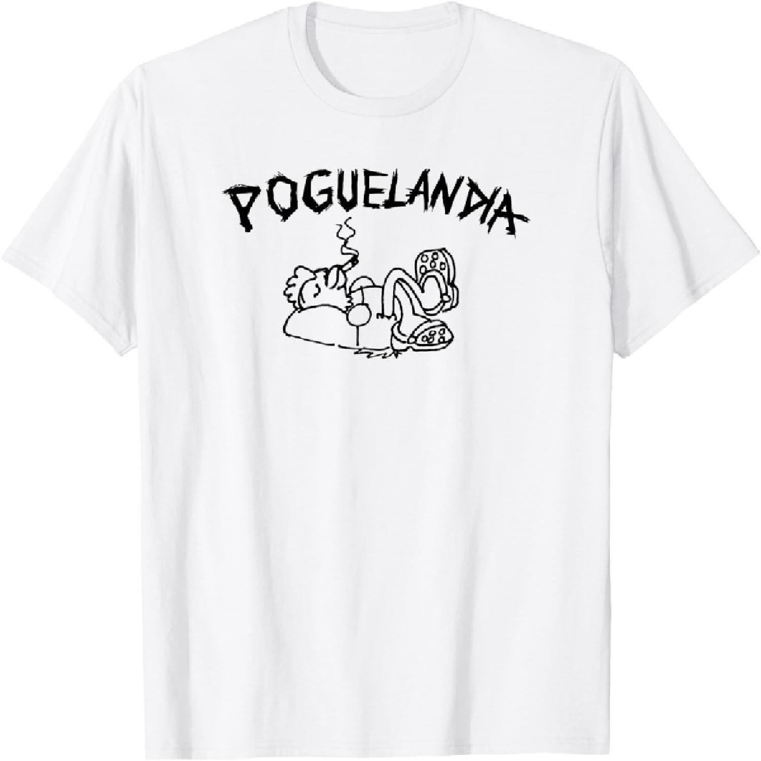 

Футболка с логотипом-скетчем Poguelandia из 3 сезона Outer Banks S белый