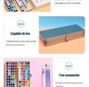 Boite en étain: Set de Peinture Aquarelle Portable 100 Couleurs pour Enfants DIY Nail Art & Peinture