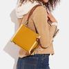 New COACH Rogue Cow Leather Square Bag Handbag, Shoulder Bag, Crossbody Bag Small Women's Buttercup Yellow CJ636-B4UA