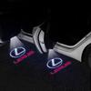 2pcs Car Door Wireless Welcome Light LED HD Projector Lamp Decoration For Lexus IS250 Ct200h LS430 LX570 NX300h IS300h RX330 GX