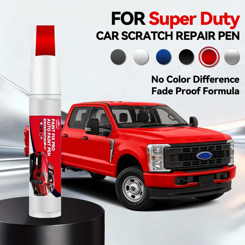 Car Paint Repair Pen For 1999-2025 Ford Super Duty F-250 F-350 F-450 Paint Scratch Repair Accessories White AZ Black UM Red