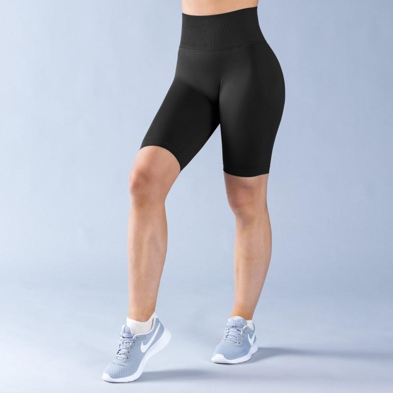 High-Waisted Low-Waisted Yoga Shorts Leggings Women Seamless Stretch Butt-Lifting Quick-Dry Fitness Wear