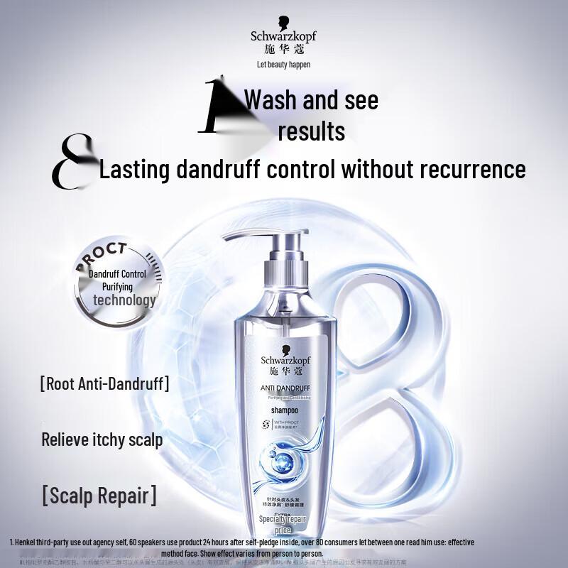 Schwarzkopf Anti-Dandruff Conditioning Shampoo Twin Pack