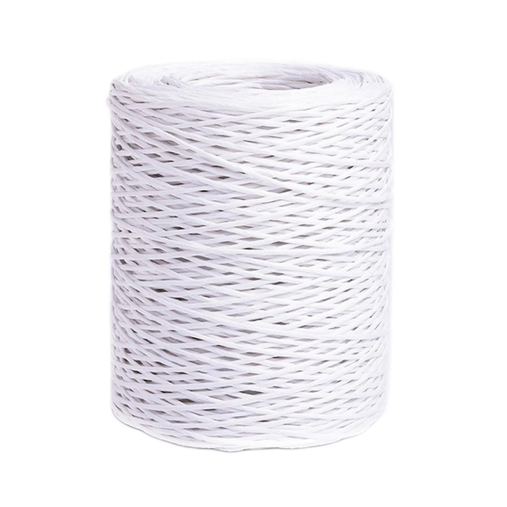 Flexible Floral Bind Wire Paper Iron 2mm Wide Strong Rustic Ribbon for DIY Floral Arranging Wreath Garland Crafts