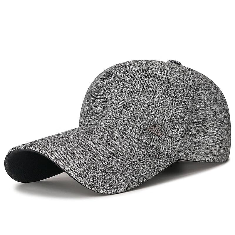 ZHENYUEQI Men s Mountain Peak Metal Logo Baseball Cap Adjustable