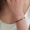 simple flower beads bracelete 2color JB012