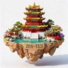 Souvenirs de Voyage Chine Aimants de Frigo Shenzhen Yangzhou Suzhou Hangzhou Dali Dujiangyan Penglai Zhouzhuang Autocollants de Frigo