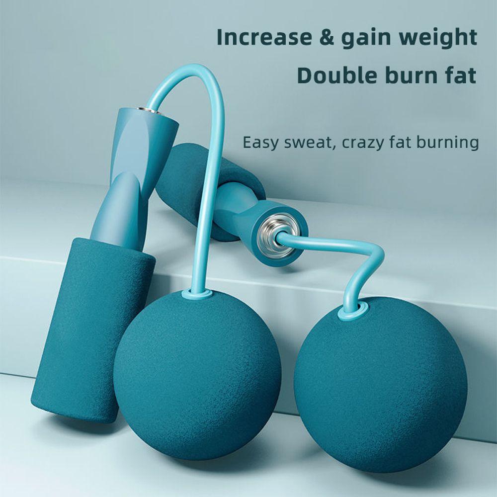 Bearing Weighted Rapid Speed Training Jump Rope Skipping Rope Ropeless Skipping Cordless Jump Rope