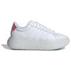 Adidas Grand Court Comfortable Versatile Low-Top Tennis Shoes Women Sneakers White IH7645