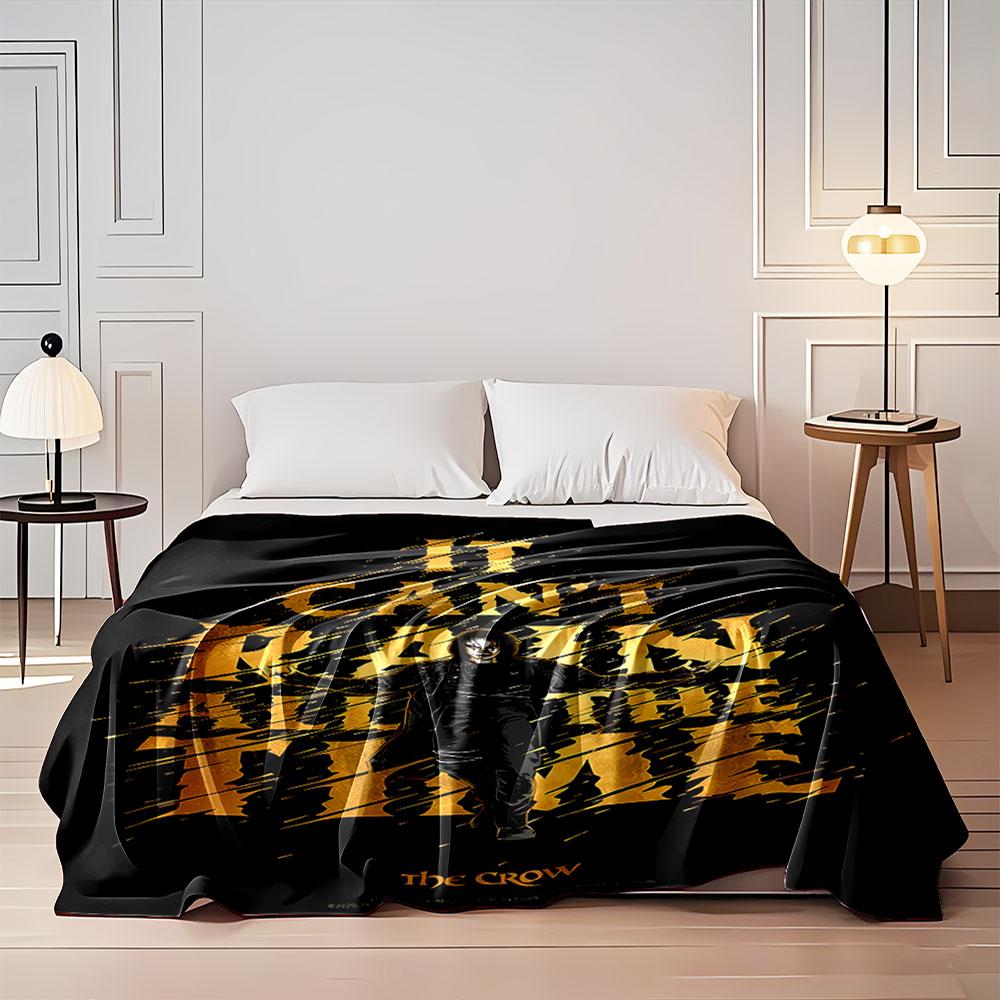 The Crow Quote Blanket for all seasons blanket lunch break throw gift
