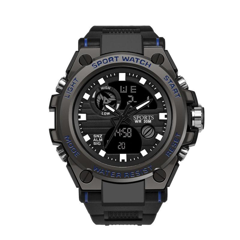 Watch Male Students Multifunctional Sports Trend High School Students Simple Luminous Men'S Teen Electronic Watch