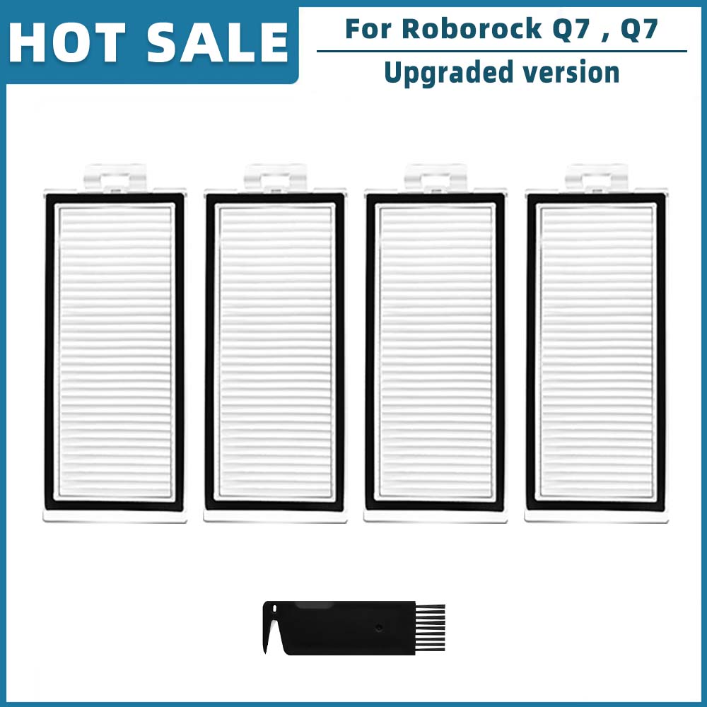 Kompatibel für Roborock Q7 , Q7+ , Q7 Max , Q7 Max+ Plus , T8 Roboterstaubsauger Hauptseitenbürste Filter Mopp Staubbeutel Ersatzteile