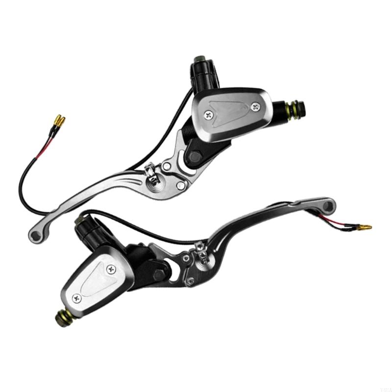 Y4UA Motorcycle Brake Cylinder Lever, Handle Brake Cylinder Clutch Lever,Hydraulic Brake Clutch