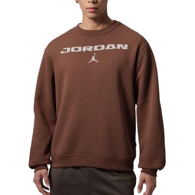 FLC Sweatshirts Men's Brown Crew Neck Moderate IM9855-265