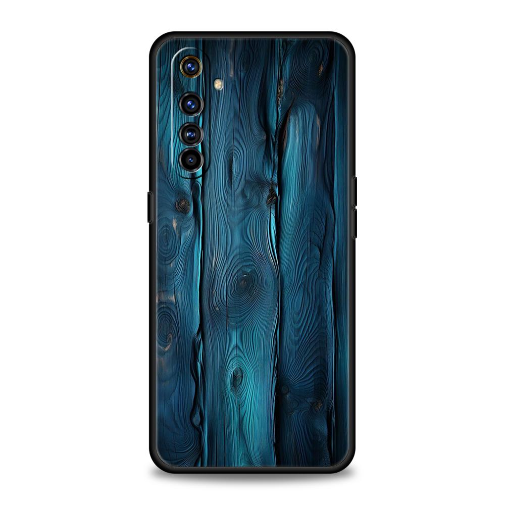 Phone Case For Oppo A17 A31 A54 A57 A78 A79 A80 A98 Find X5 X6 Reno 7 8 10 11 12 13 F Pro Soft TPU Cover Retro Forest Brown Wood