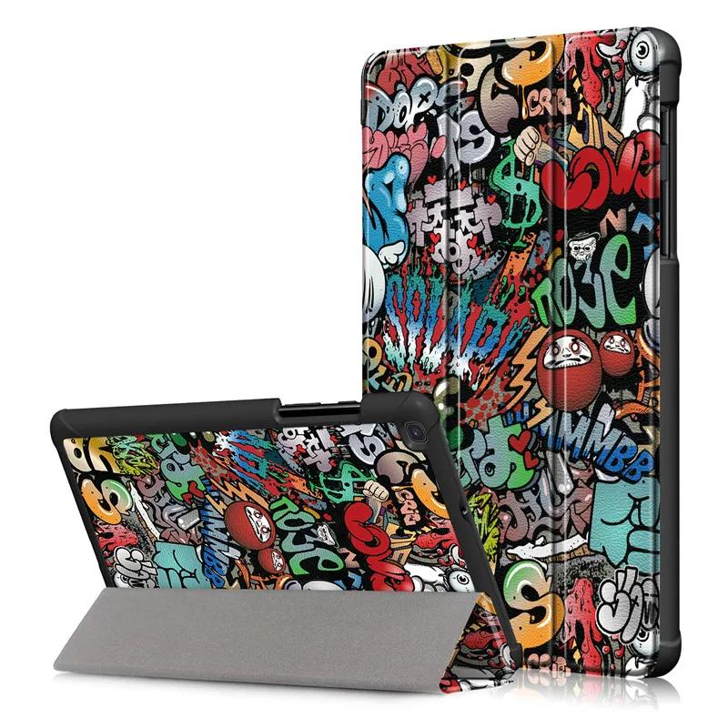Funda for Samsung Galaxy Tab A A2 10.5 T590 T595 A9 Plus 11 S9 FE A 8 A8 Case SM-X200 S6 Lite Folding Stand Cover Tablet A9+