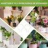 10pcs U-Shaped Acrylic Plant Climbing Frames - Transparent, Durable Support for Potted Plants, Ideal for Indoor Vines & Flowers