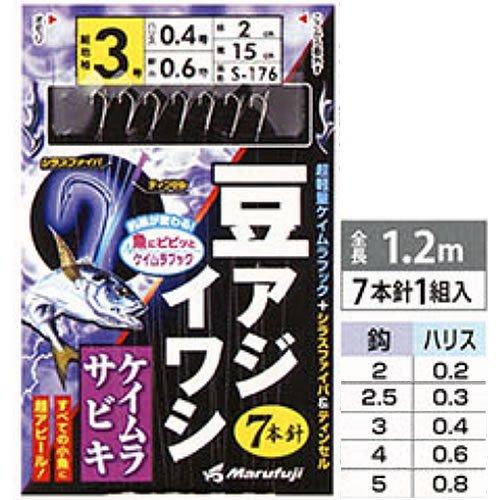 

Marufuji Bean horse firefly purple 4 S-176 mackerel/sardine No. S-176