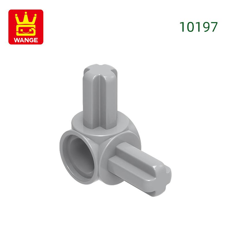 

227Pcs/lot NO.10197 Pin Connector Hub with 2 Perpendicular Axles Block Moc Color Accessories Compatible with Brick DIY Toys about 227pcs