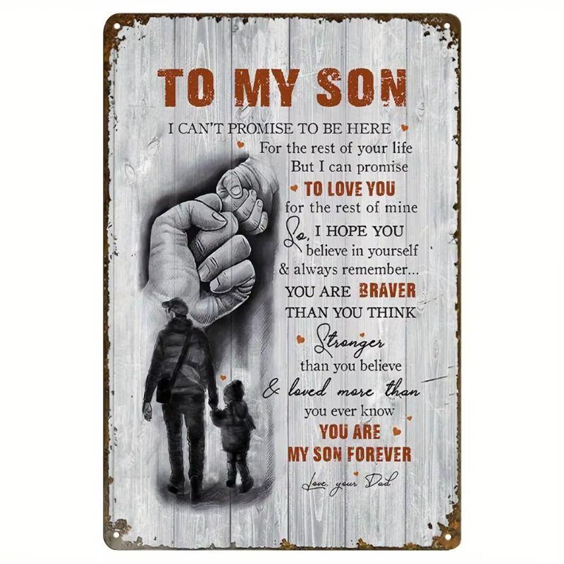 

Vintage Metal Tin Sign Wall Art Home Decor 20x30cm