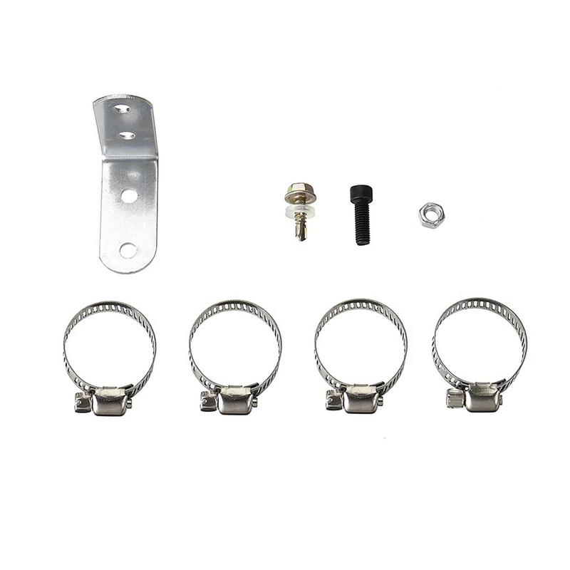 Car Air Diesel Parking Heater Stainless Steel Exhaust Pipe Tube Gas Vent Fuel Tank 78.7 Inch Heater Exhaust Line for Car Heater