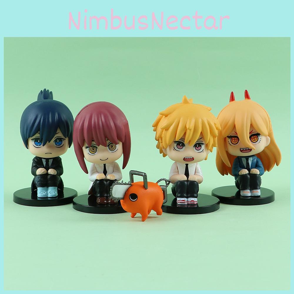 5 High-quality Pvc Figures Perfect For Collectors And As Decorative Items. Ideal Gift.