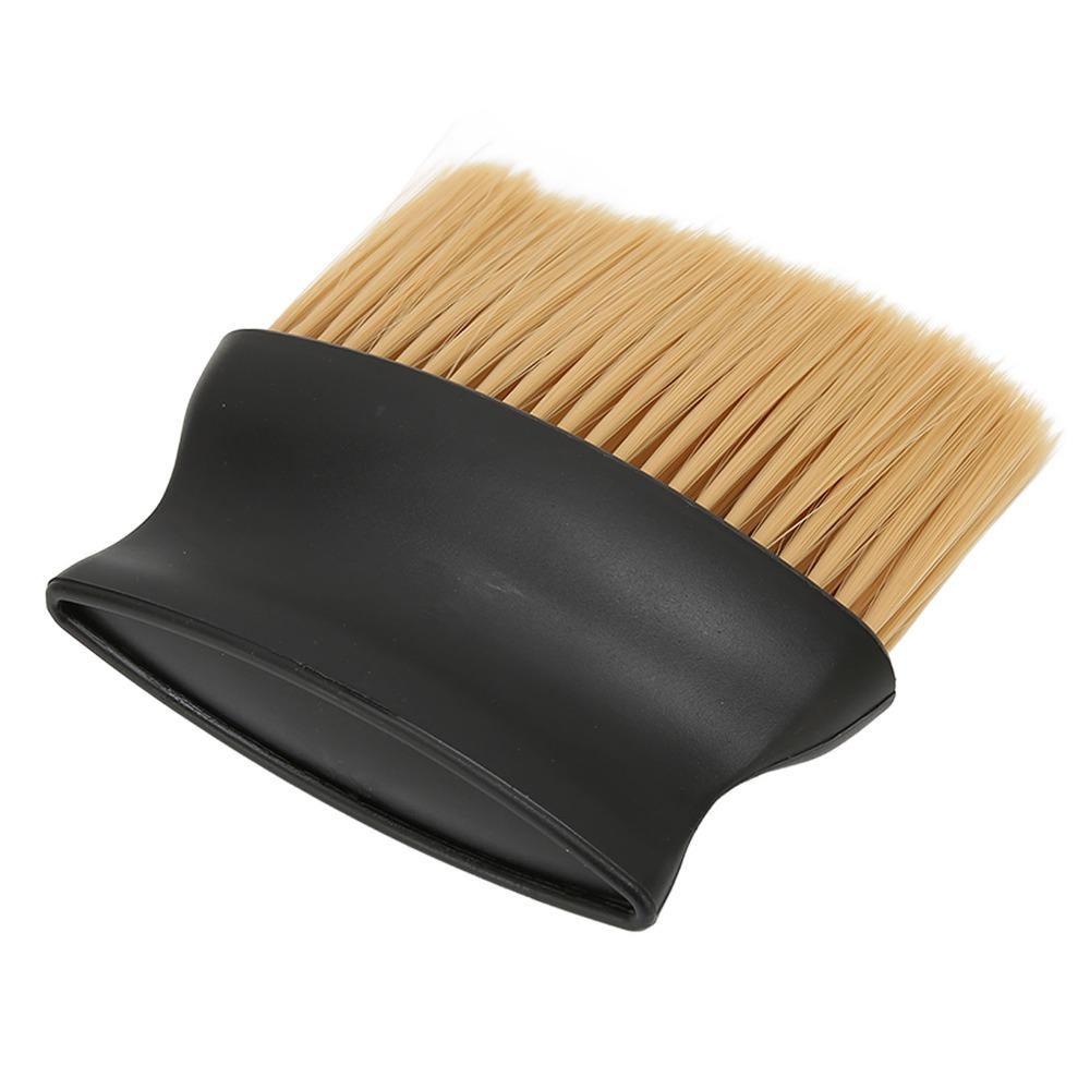 Ergonomic Handle Neck Duster Brush ABS Handle Barber Brush Duster For Hairdressing