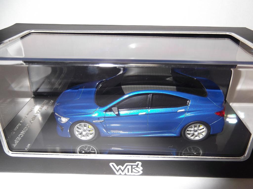 Subaru Impreza WRX Concept Blue Metallic Finished Product WIT'S 1/43