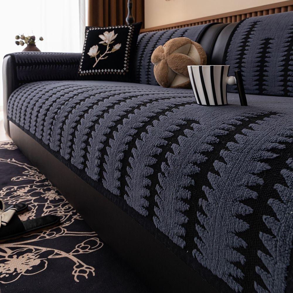 

Light Luxury Premium Sofa Cushion Autumn And Winter Plush Thickened Seat Cushion Non-Slip And Anti-Cat Scratch Sofa Cover New Cover 70*70cm