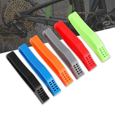 2ks Gumový chránič řetězu jízdního kola Horské kolo Proti poškrábání Proti nárazu Cyklistické příslušenství rámu