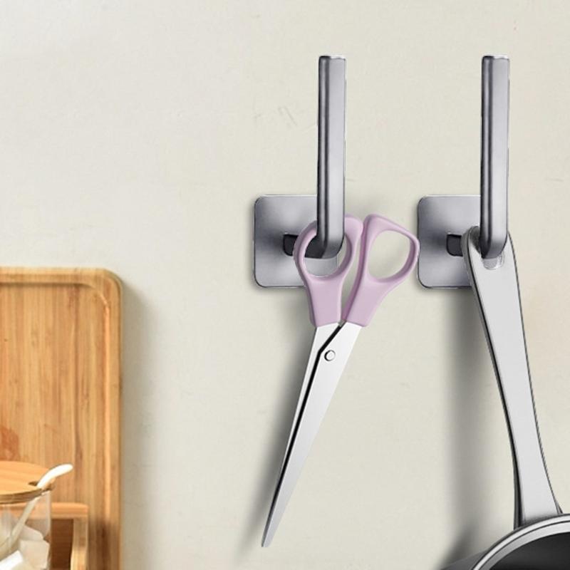 Baseball Caps Holders L Shape Hat Hangers Strong Adhesive Hat Rack Organizers Wall Mounted Cloth Hanger Easy To Install