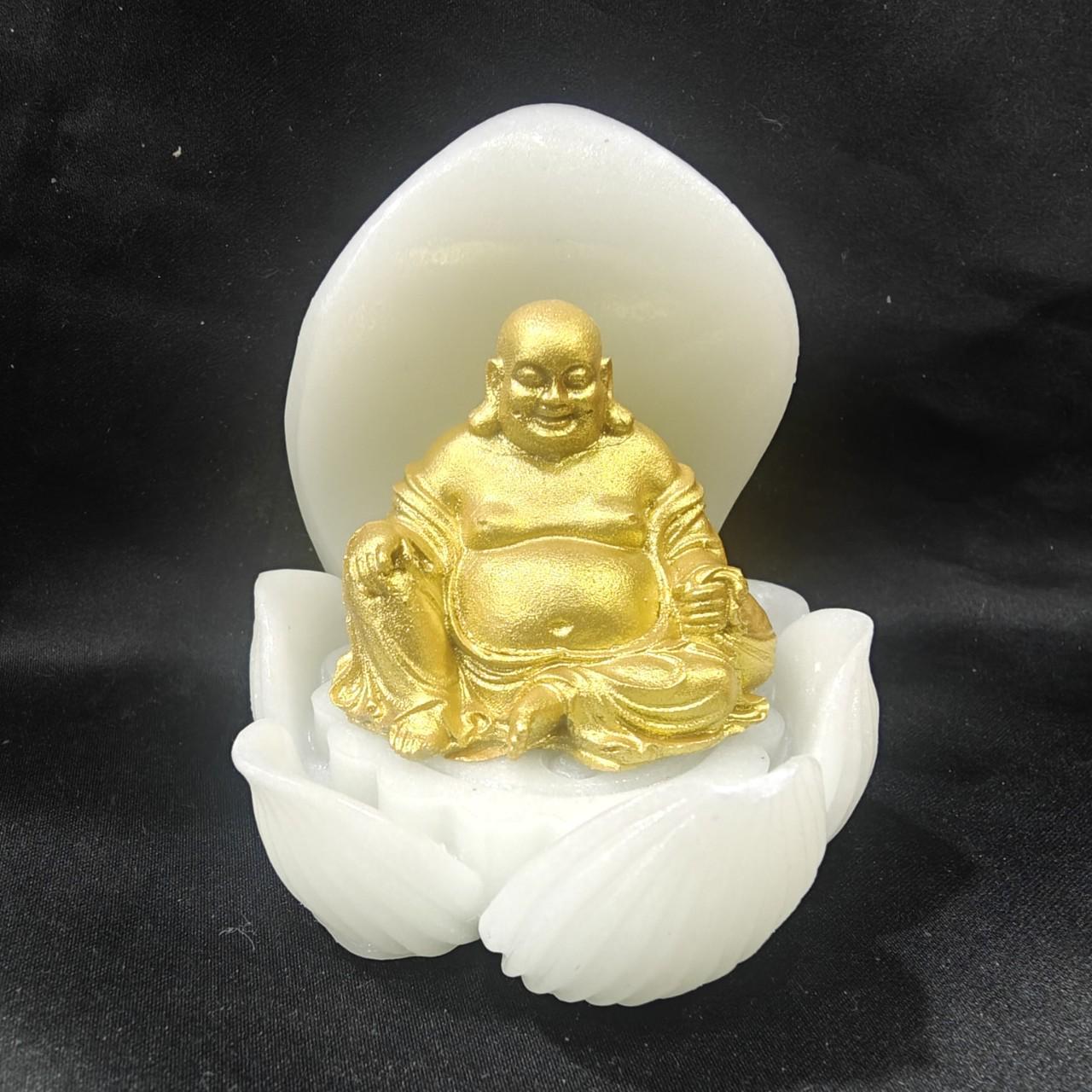 Buddha Light Prosperity Set: Maitreya Figurine & Prayer Beads - Attract Wealth & Blessings, Ideal Collectible Gift Yang Nuo