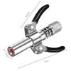 Grease Coupler Heavy-Duty Quick Release Grease Gun Coupler NPTI/8 10000 PSI Two Press Easy To Push Accessories