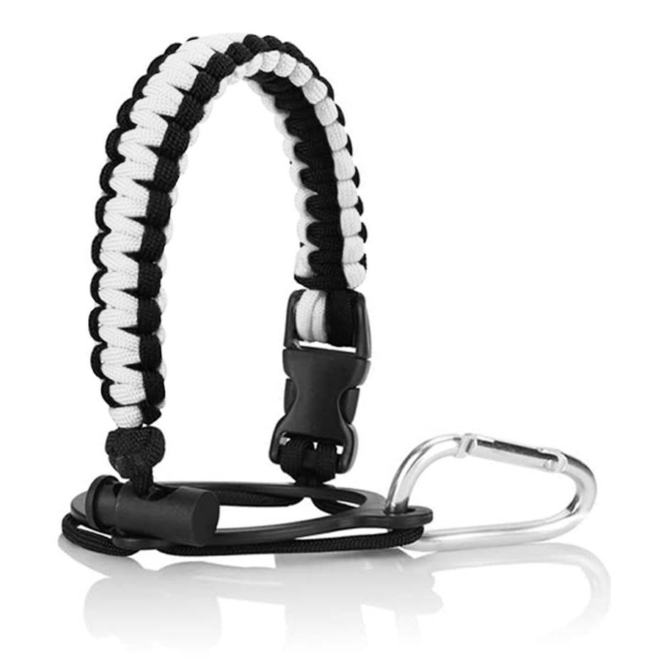 Water Bottle Accessories Paracord Rope Holder Wide Mouth Bottle Portable Rope Hand Strap Cup Carrier Color Cupful Rope
