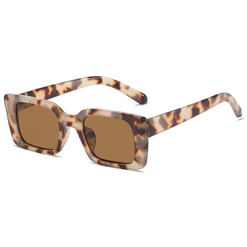 2025 European & American Style Retro Square Sunglasses - Trendy Women's Celebrity Fashion