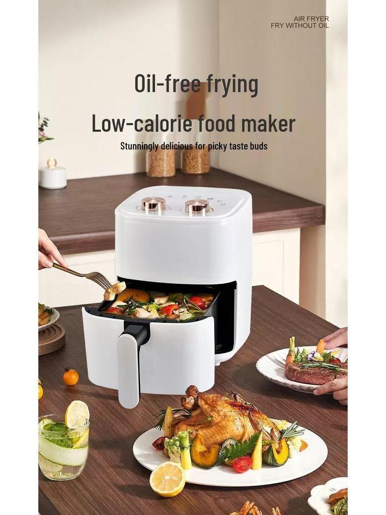 New Home Smart Rotating Air Fryer - Multifunctional Kitchen Essential