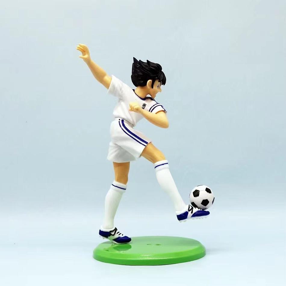 21cm Captain Tsubasa Anime Figure Ozora Action Figures Hyuuga Kojirou Wakabayashi Genzou Collection Model Toys NEW Poseable Articulated Scale Detailed