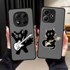 Music Cat Case for Xiaomi Redmi Note 14 11 12 A4 10 13 Pro Plus 13C 9S 14C Funda Back Phone Cover