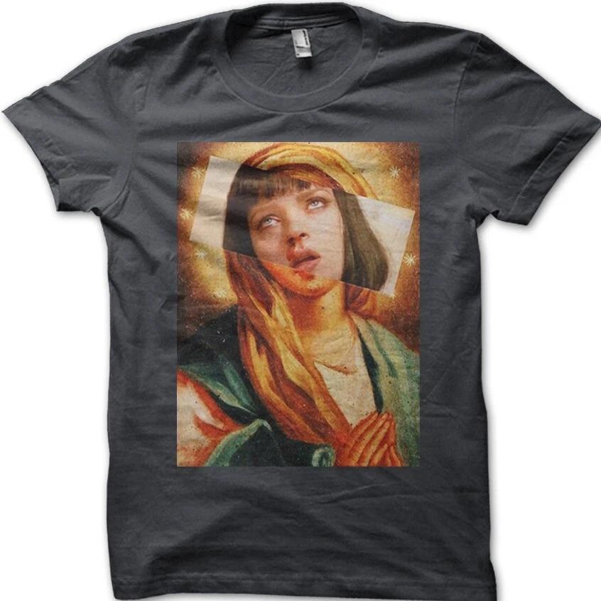 Pulp Fiction MIA Wallace Madonna printed t-shirt 9081 M