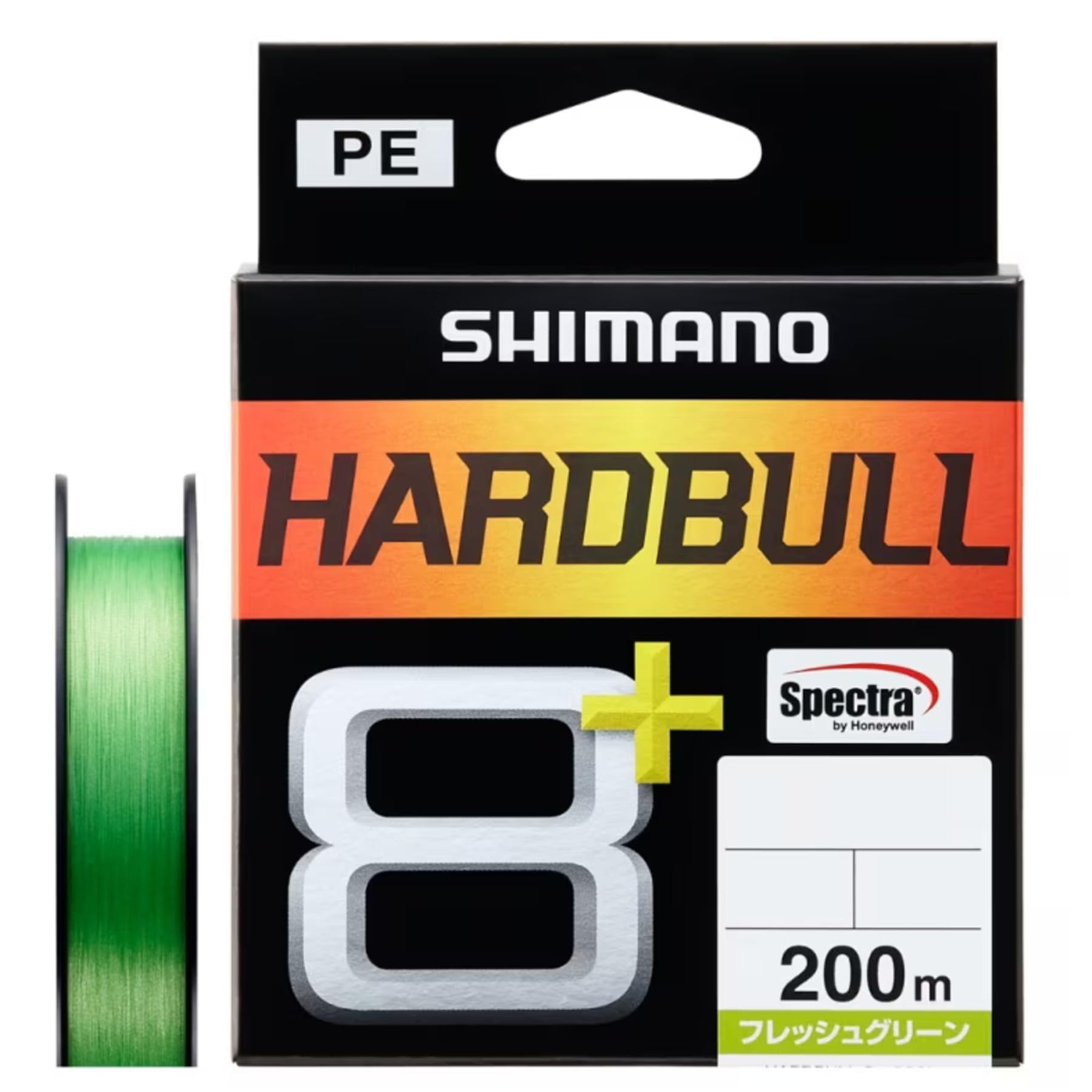 

Shimano Hard Bull PE Fresh Green 8+ Line, 200m, LD-M68X, 2.0 (46.9lb),