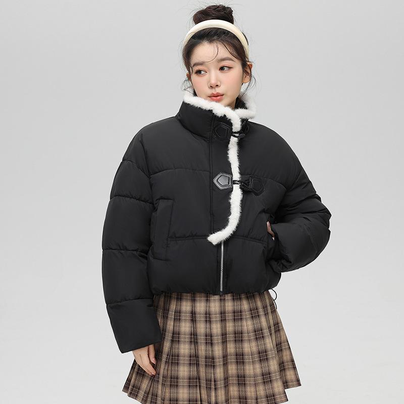 Short women's cotton-padded clothes, new winter down cotton-padded clothes, cotton-padded jackets, versatile fashion, and student jackets are trendy.