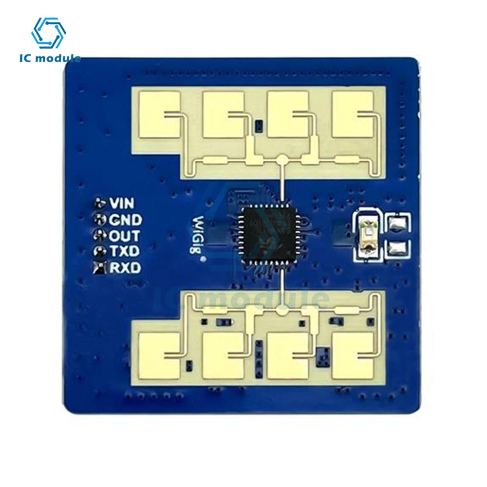 

LD2411S Sensor Module HLK-LD2411S Human Presence Radar Sensor Module Millimeter Wave Radar Sensor Module Non Contact 24GHz