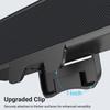 Acogedor 10W Clip-On Computer Speakers, USB A To USB C Wired Stereo Speaker Bar for Desktop PCs, with Volume Control and Mit Buttons