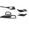 For BMW 1 2 Series F20 F21 F22 F23 116I 2012-18 ABS Carbon Fiber Car Multimedia Button Panel Trim Cover Interior Car Accessories
