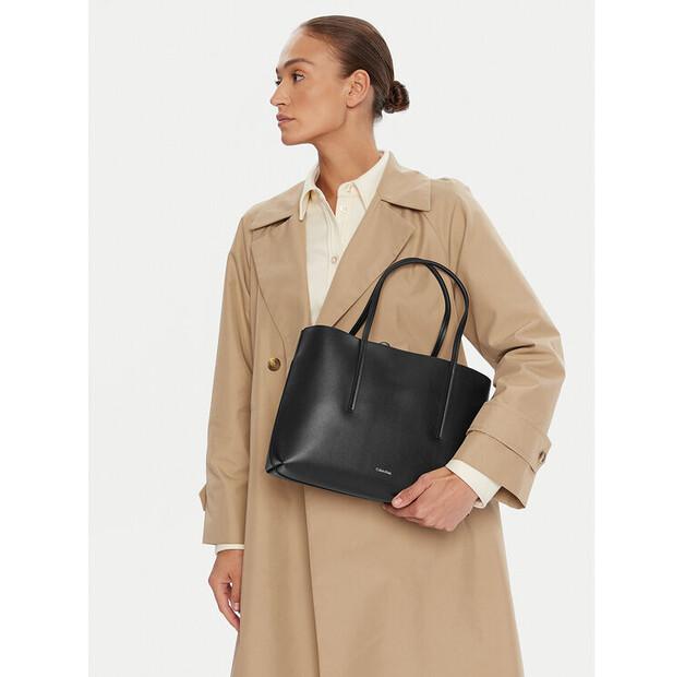 Сумка Calvin Klein Calvin Klein Foil Logo Small Tote LV04F3275G чёрный